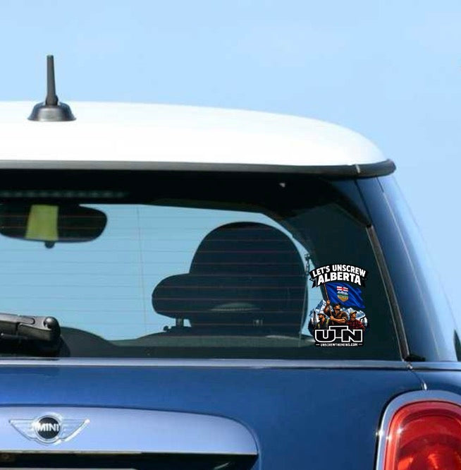 UTN Unscrew Alberta Decal